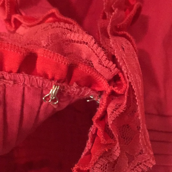 Poetry | Red Lace & Ruffles Top - Picture 11 of 13